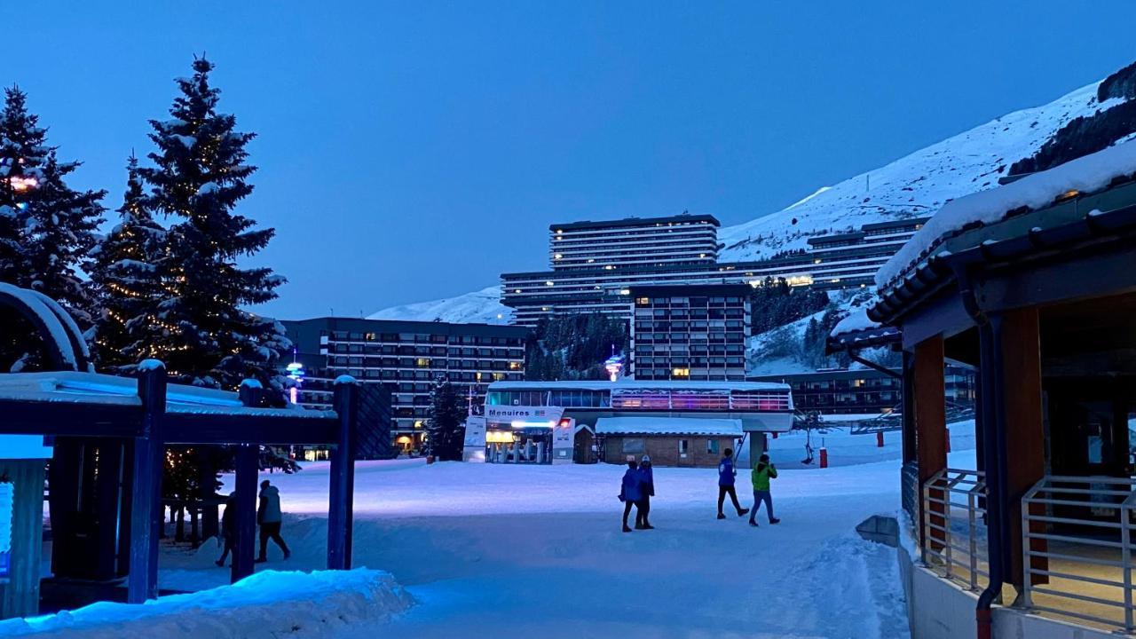 Les Menuires Centre! Chaleureux Studio Sur Les Pistes! Saint-Martin-de-Belleville Dış mekan fotoğraf